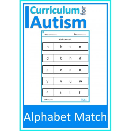Alphabet Match Worksheets